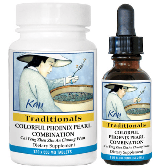 Kan Herb Traditionals Colorful Phoenix Pearl Combination 120 comprimés