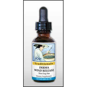 Kan Herb Traditionals Derma Wind Release 8 onces
