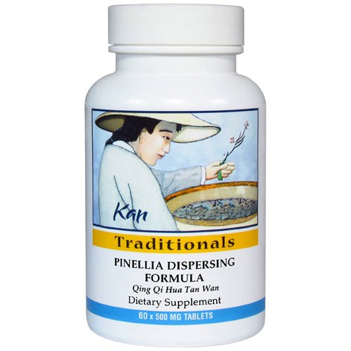 Kan Herb Traditionals Formule Dispersante de Pinellia 500mg 60 Comprimés
