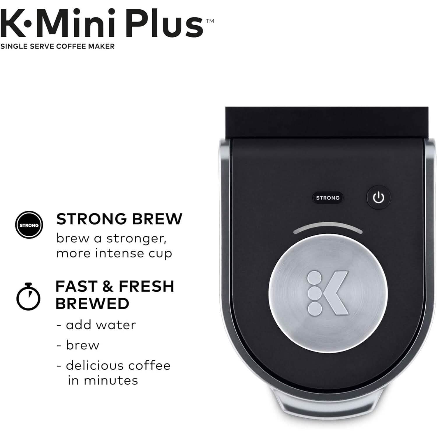 Machine à café à dosettes K-Cup Keurig K-Mini Plus (reconditionnée)