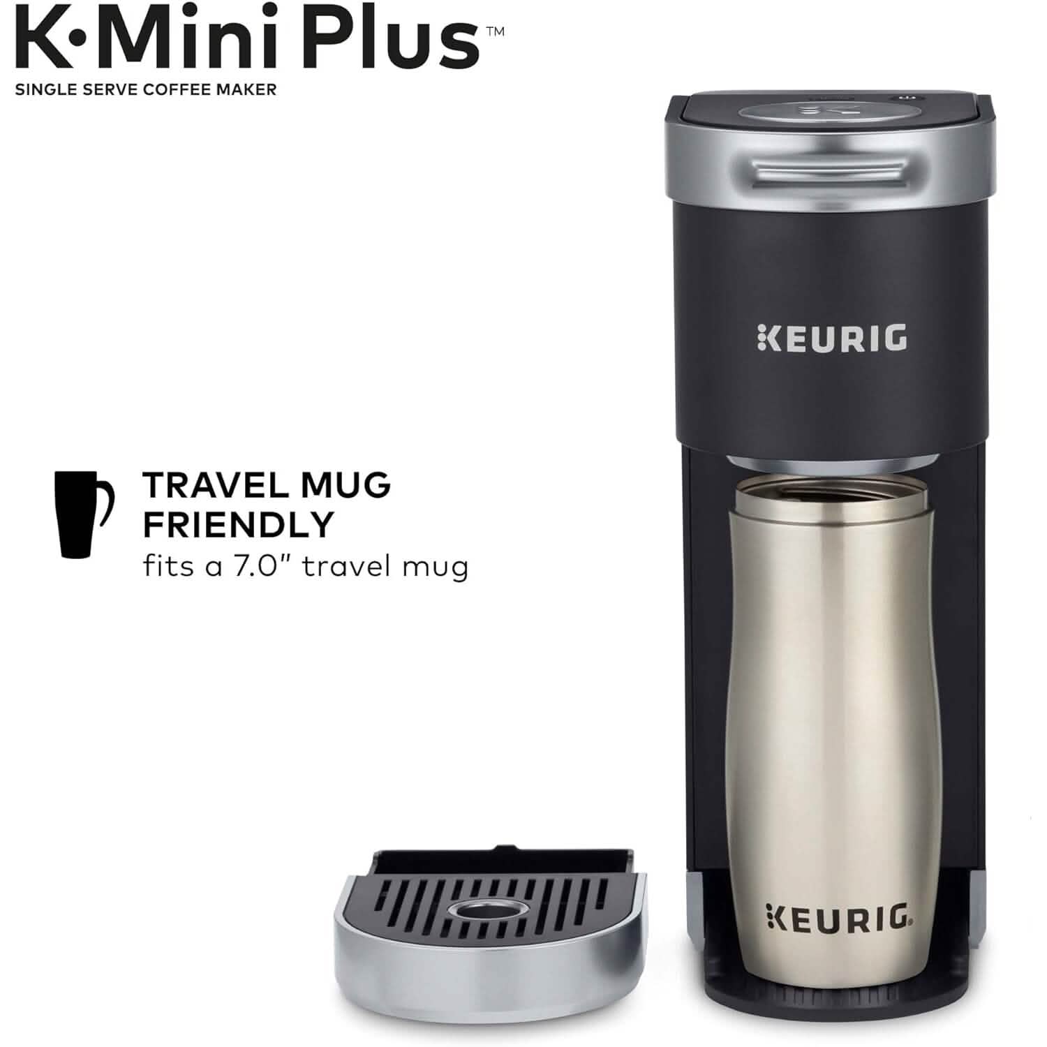 Machine à café à dosettes K-Cup Keurig K-Mini Plus (reconditionnée)
