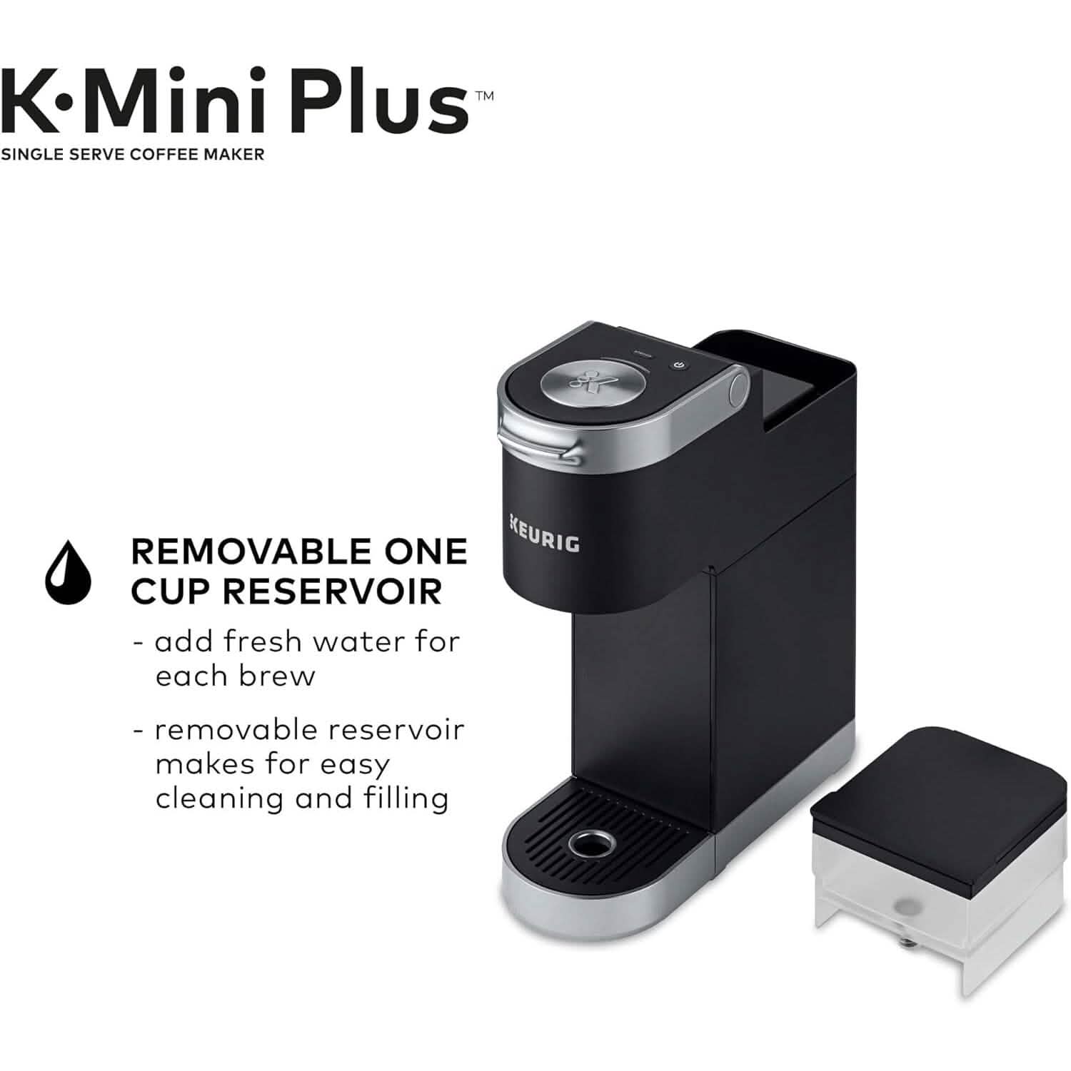 Machine à café à dosettes K-Cup Keurig K-Mini Plus (reconditionnée)