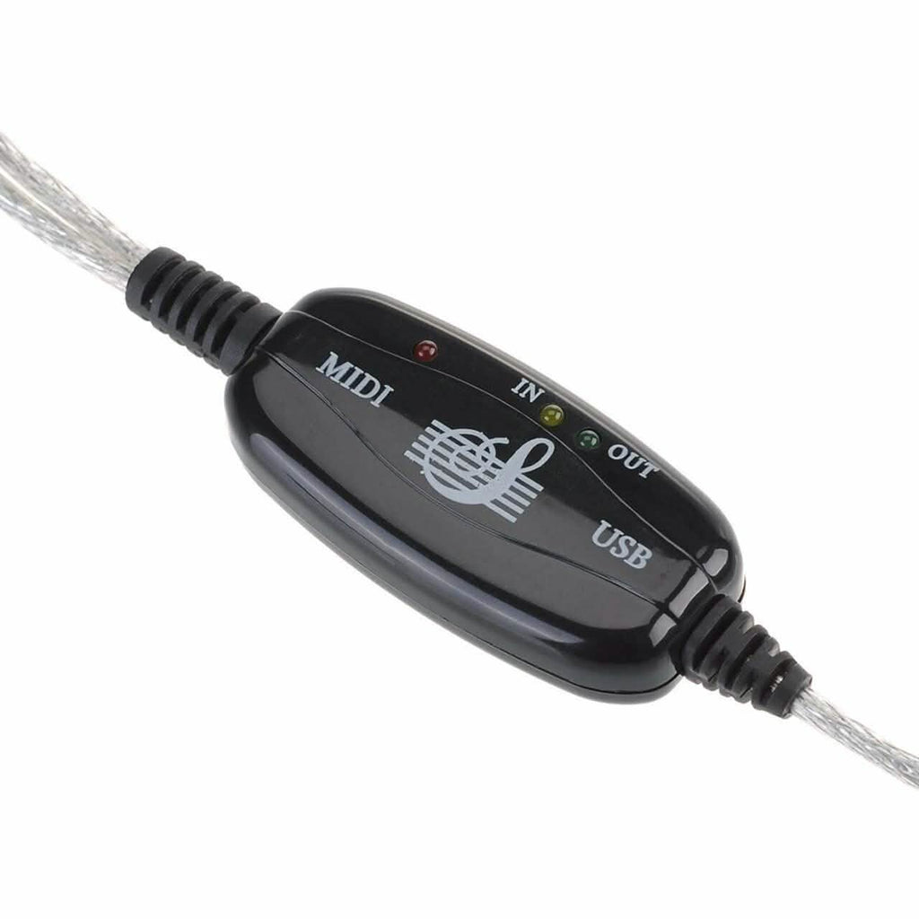Adaptateur USB clavier-PC, interface MIDI entrée-sortie, convertisseur d'enregistrement musical