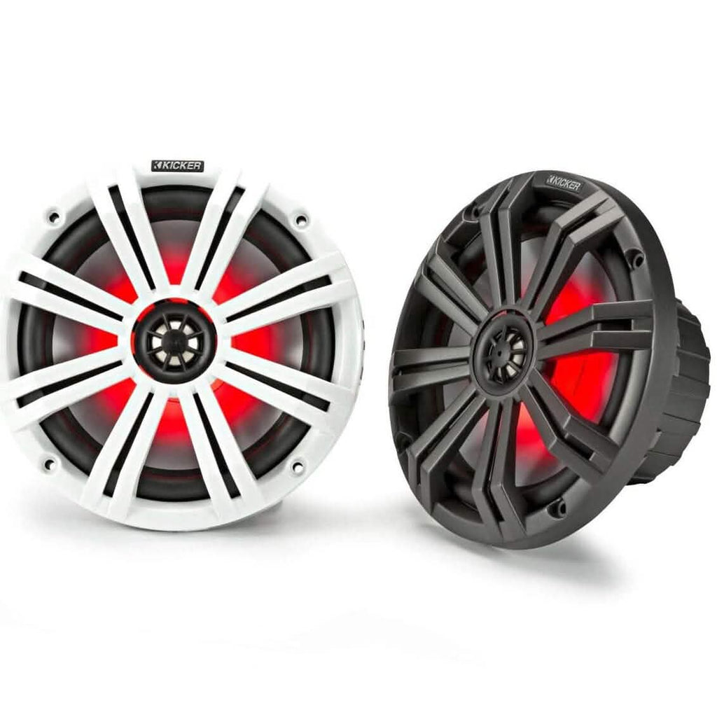 Paire de haut-parleurs marins étanches Kicker 45KM84L 8" 600 W (reconditionnés)