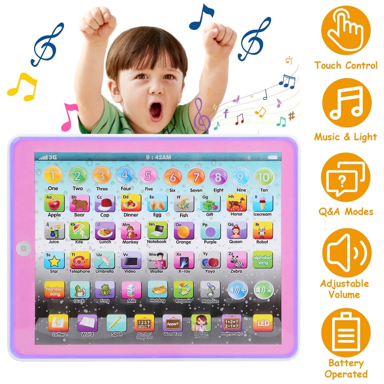 Tablette éducative pour bébé et enfant