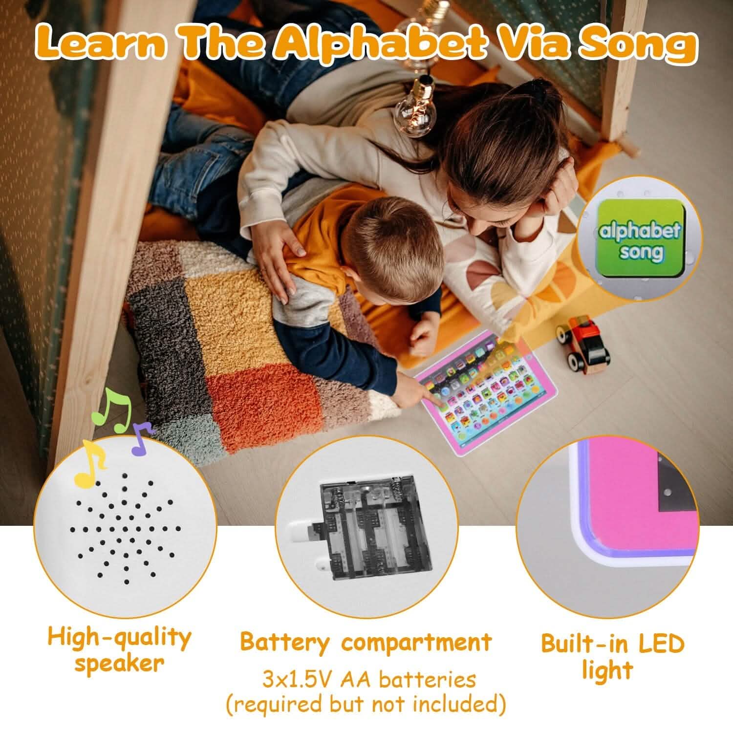 Tablette éducative pour bébé et enfant