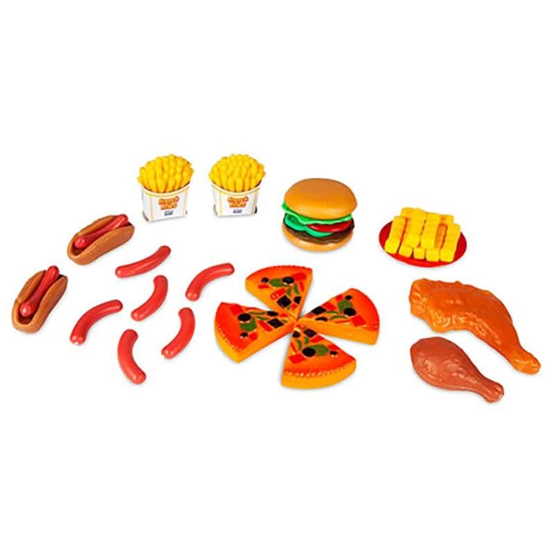 Ensemble de jeu alimentaire assorti pour enfants - Tailles d'ensemble assorties