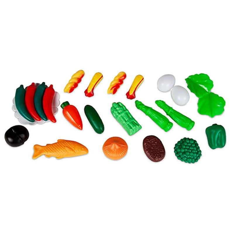 Ensemble de jeu alimentaire assorti pour enfants - Tailles d'ensemble assorties