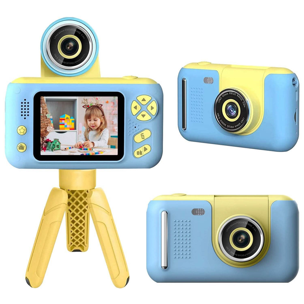 Appareil photo numérique pour enfants avec objectif rotatif