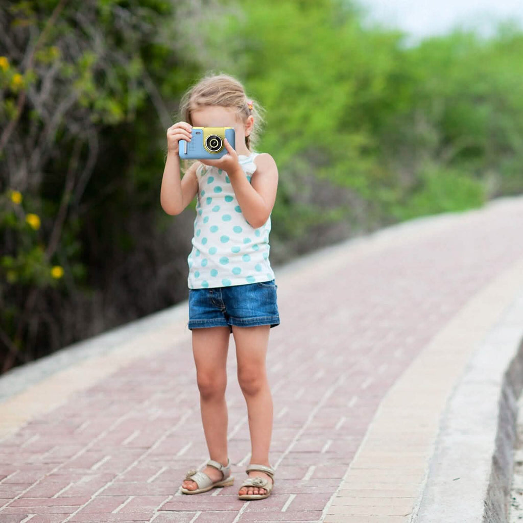 Appareil photo numérique pour enfants avec objectif rotatif