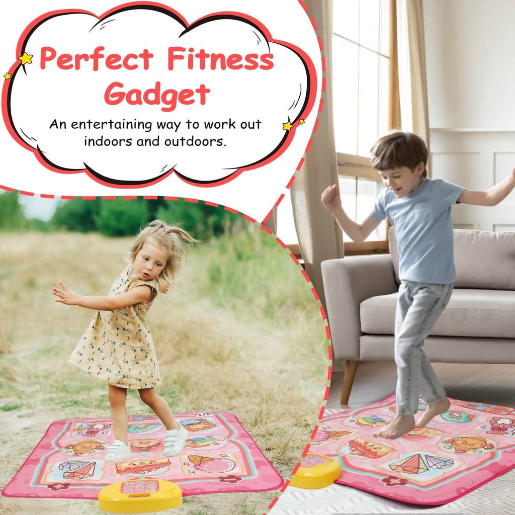 Tapis de danse musical électronique pour enfants avec 6 modes