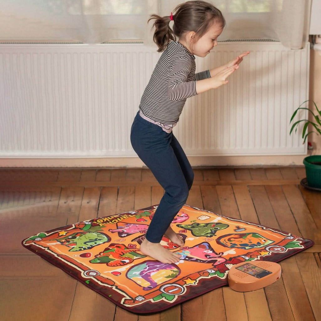 Tapis de danse musical électronique pour enfants avec 6 modes