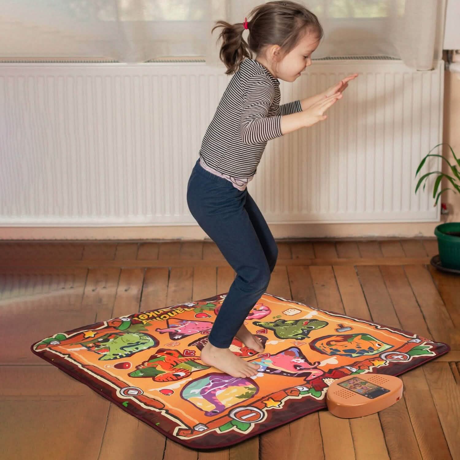 Tapis de danse musical électronique pour enfants avec 6 modes