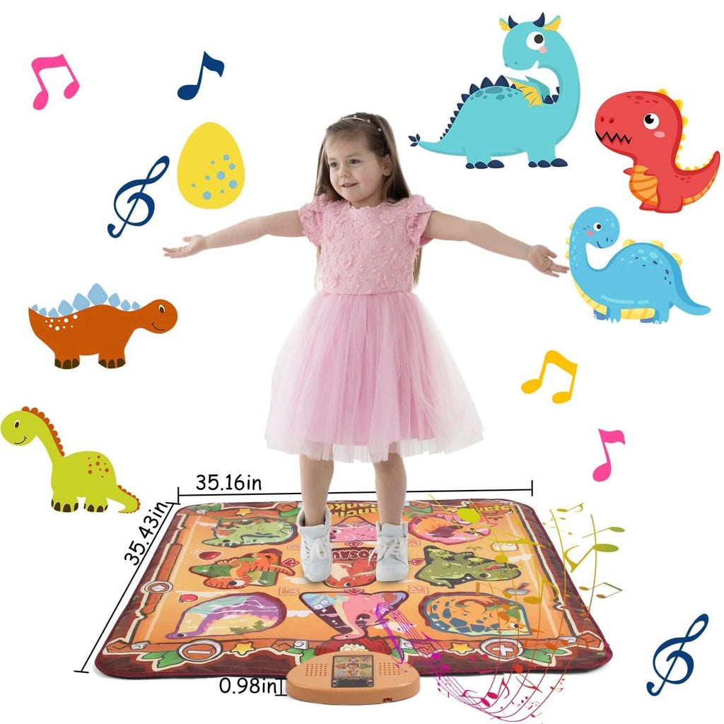 Tapis de danse musical électronique pour enfants avec 6 modes