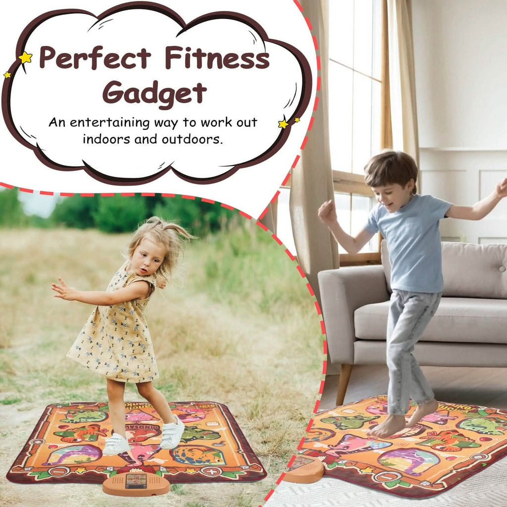 Tapis de danse musical électronique pour enfants avec 6 modes