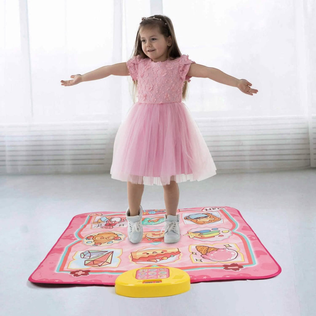 Tapis de danse musical électronique pour enfants avec 6 modes
