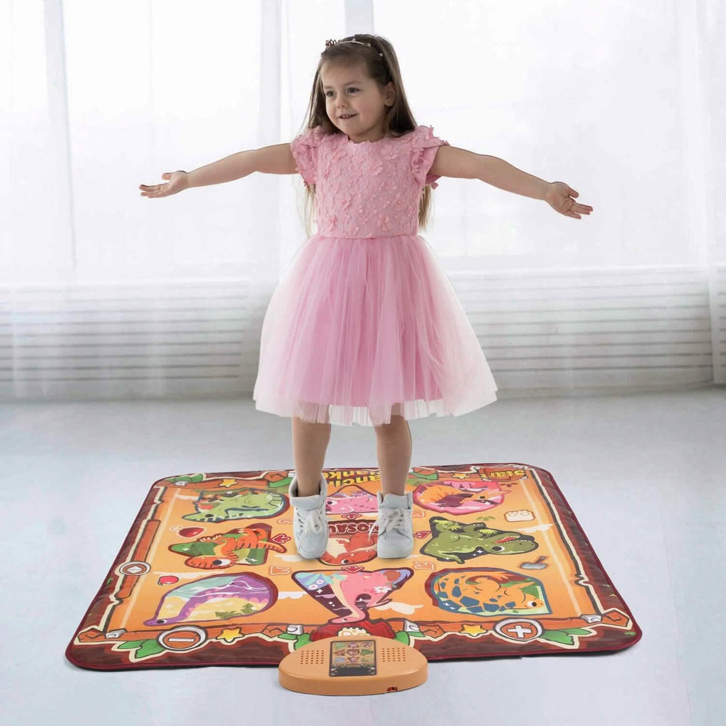 Tapis de danse musical électronique pour enfants avec 6 modes