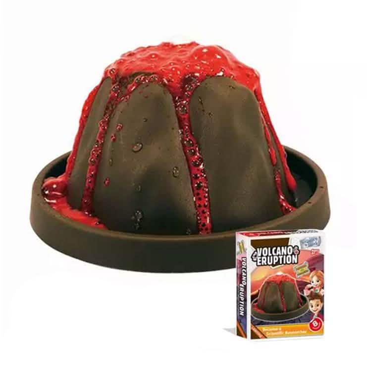 Kit de science amusant et éducatif sur l'éruption volcanique pour enfants