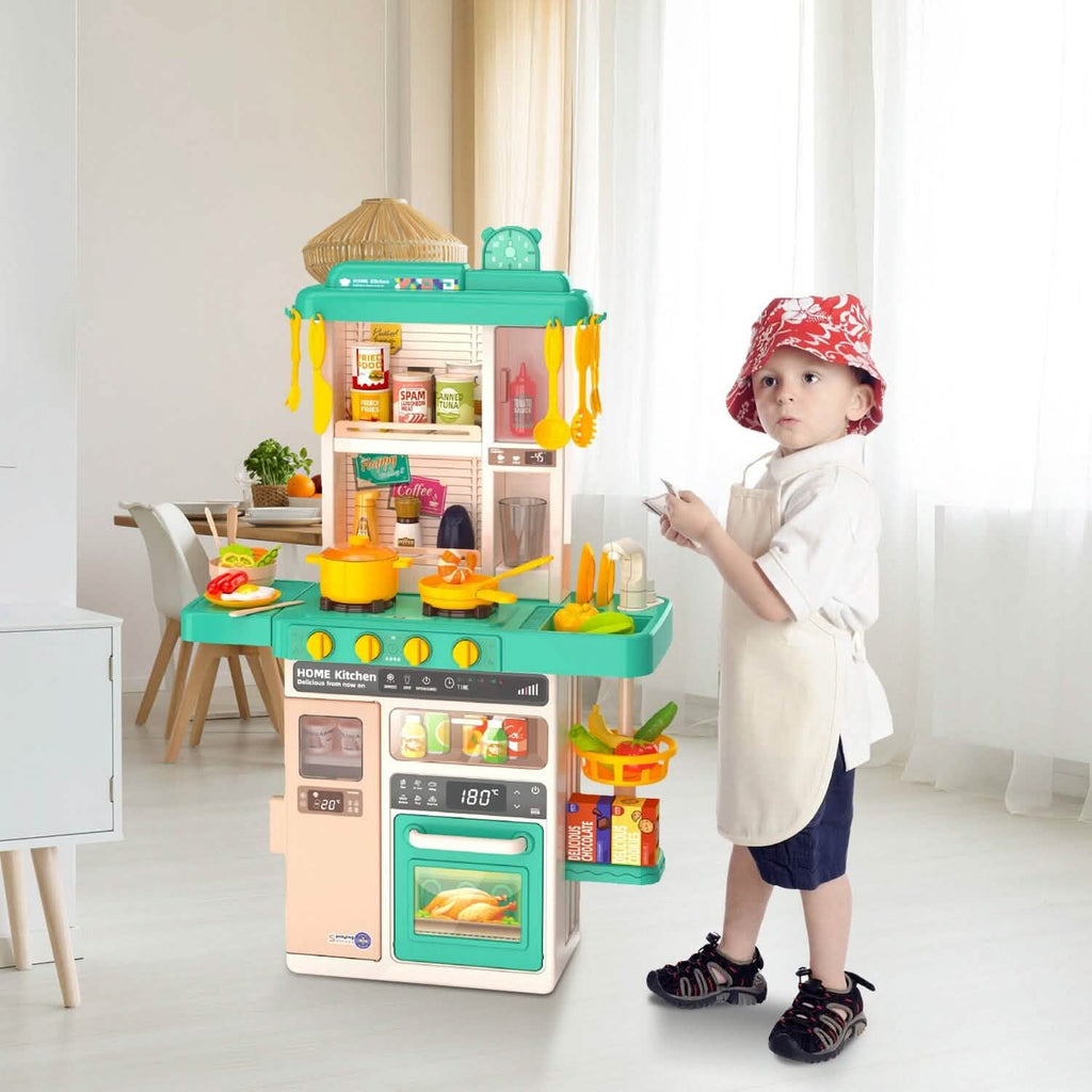 Cuisine pour enfants interactive, jouets de cuisine pour jeu d'imitation, ustensiles de cuisine