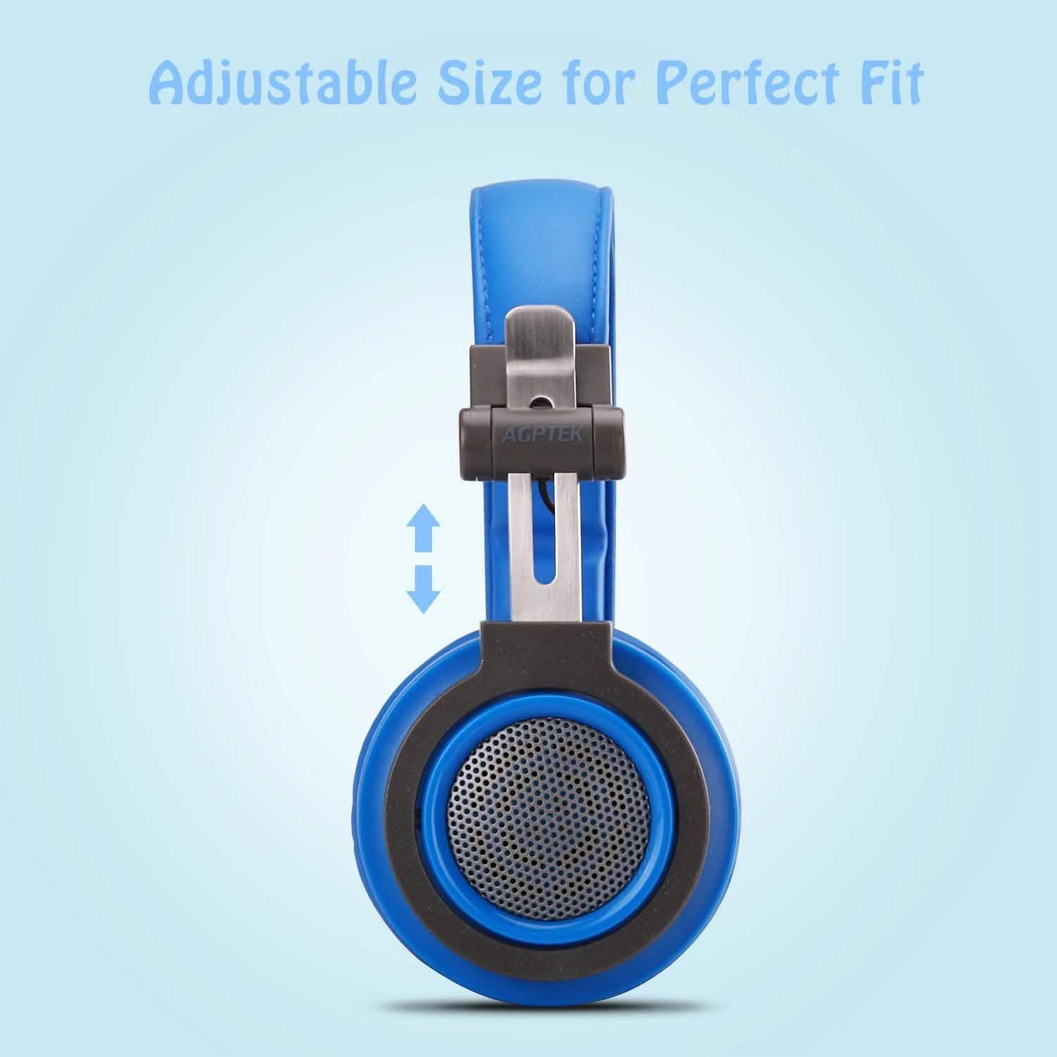Casques filaires supra-auriculaires pour enfants avec limiteur de volume de 85 dB