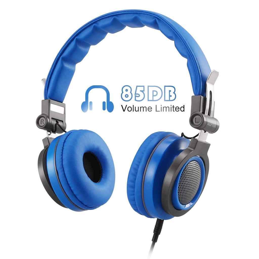 Casques filaires supra-auriculaires pour enfants avec limiteur de volume de 85 dB