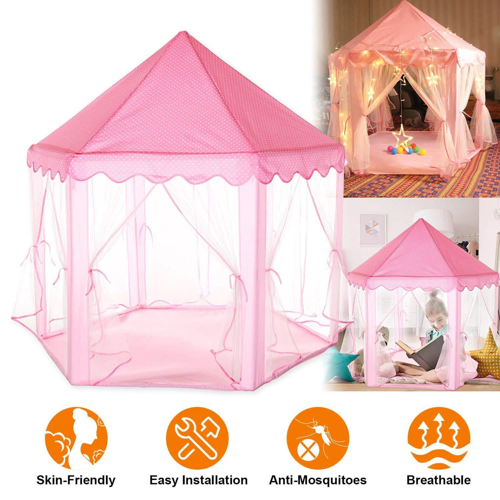 Tente de jeu princesse pour filles