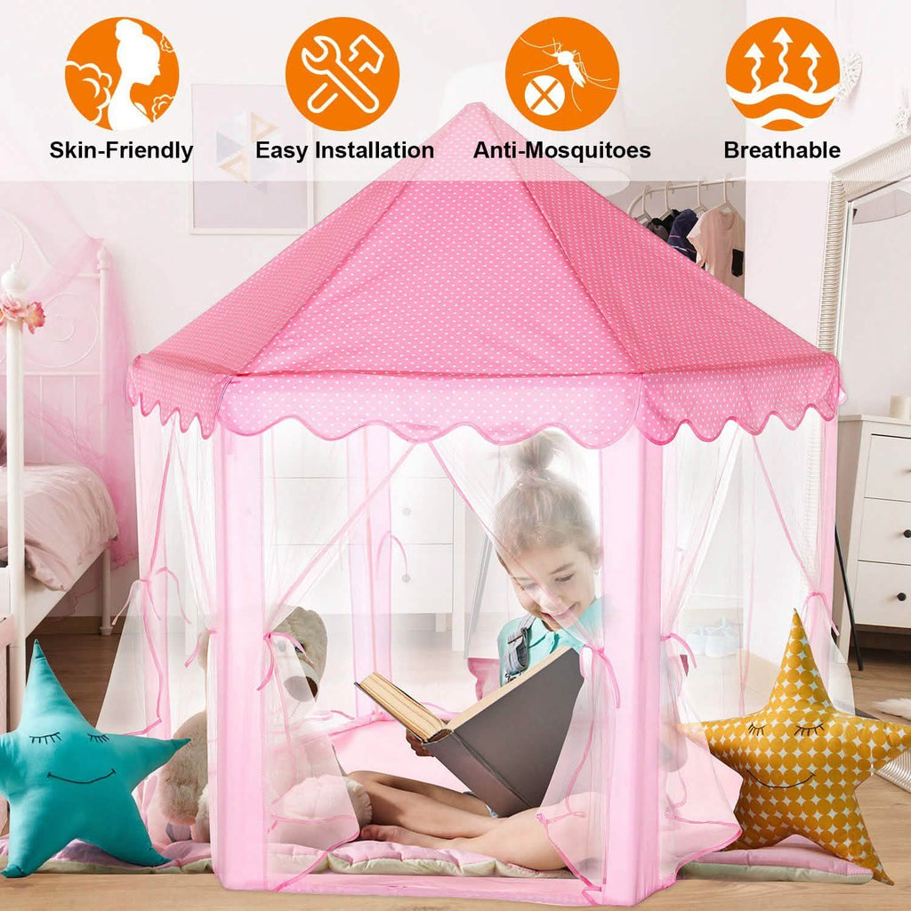Tente de jeu princesse pour filles