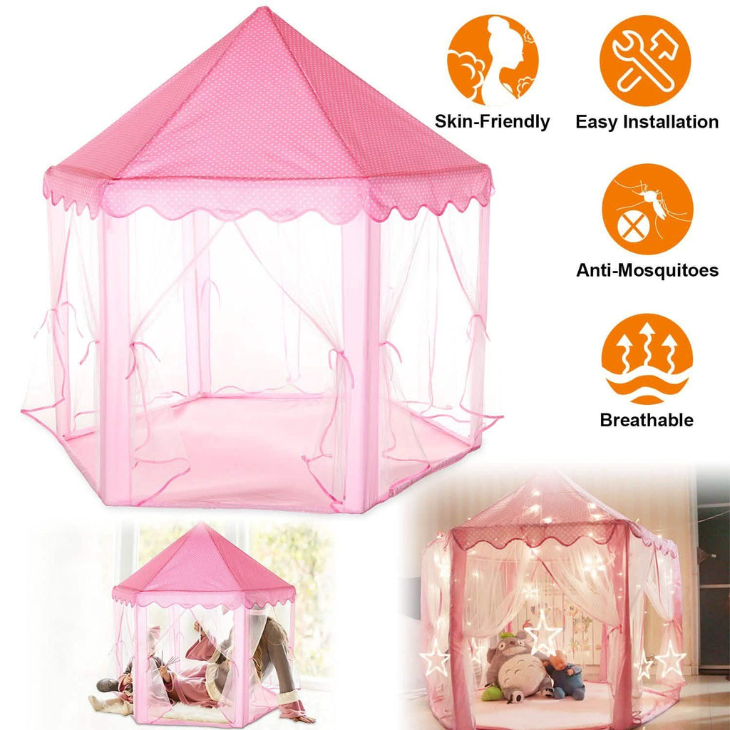 Tente de jeu princesse pour filles