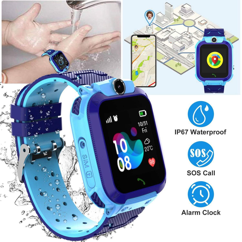 Traceur GPS Montre Intelligente Enfant