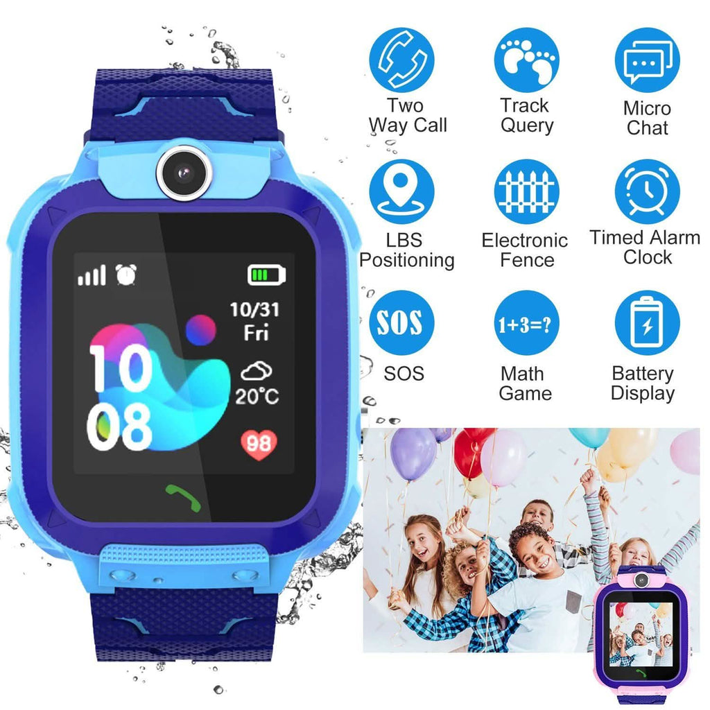 Traceur GPS Montre Intelligente Enfant