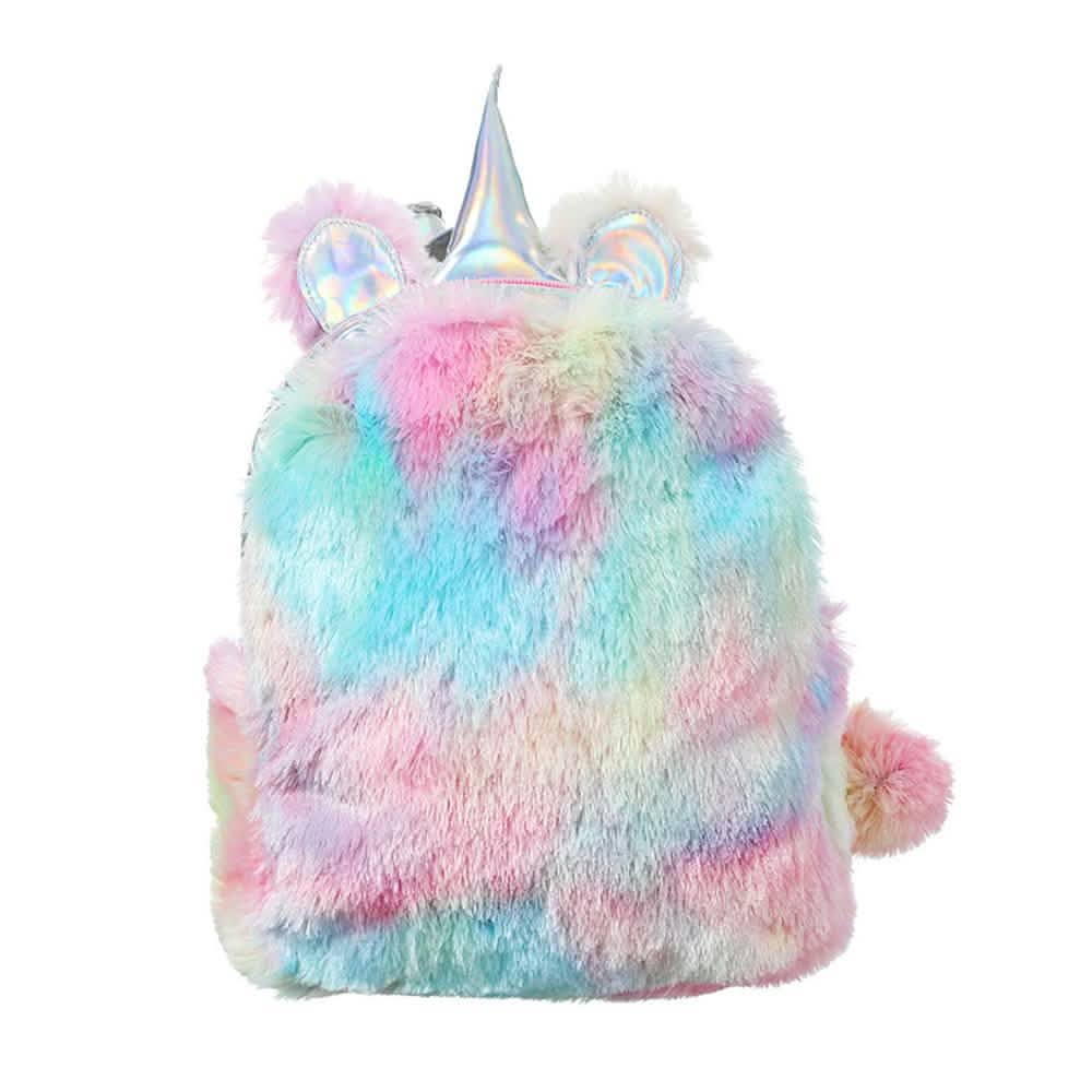 Sac à dos licorne doux tie-dye pour enfants