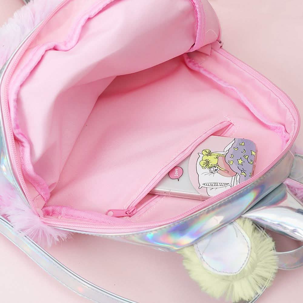 Sac à dos licorne doux tie-dye pour enfants