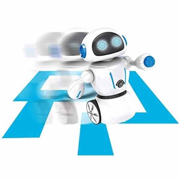 Robot Labyrinthe Interactif Kids Tech avec Télécommande et Stylo Traceur de Chemin