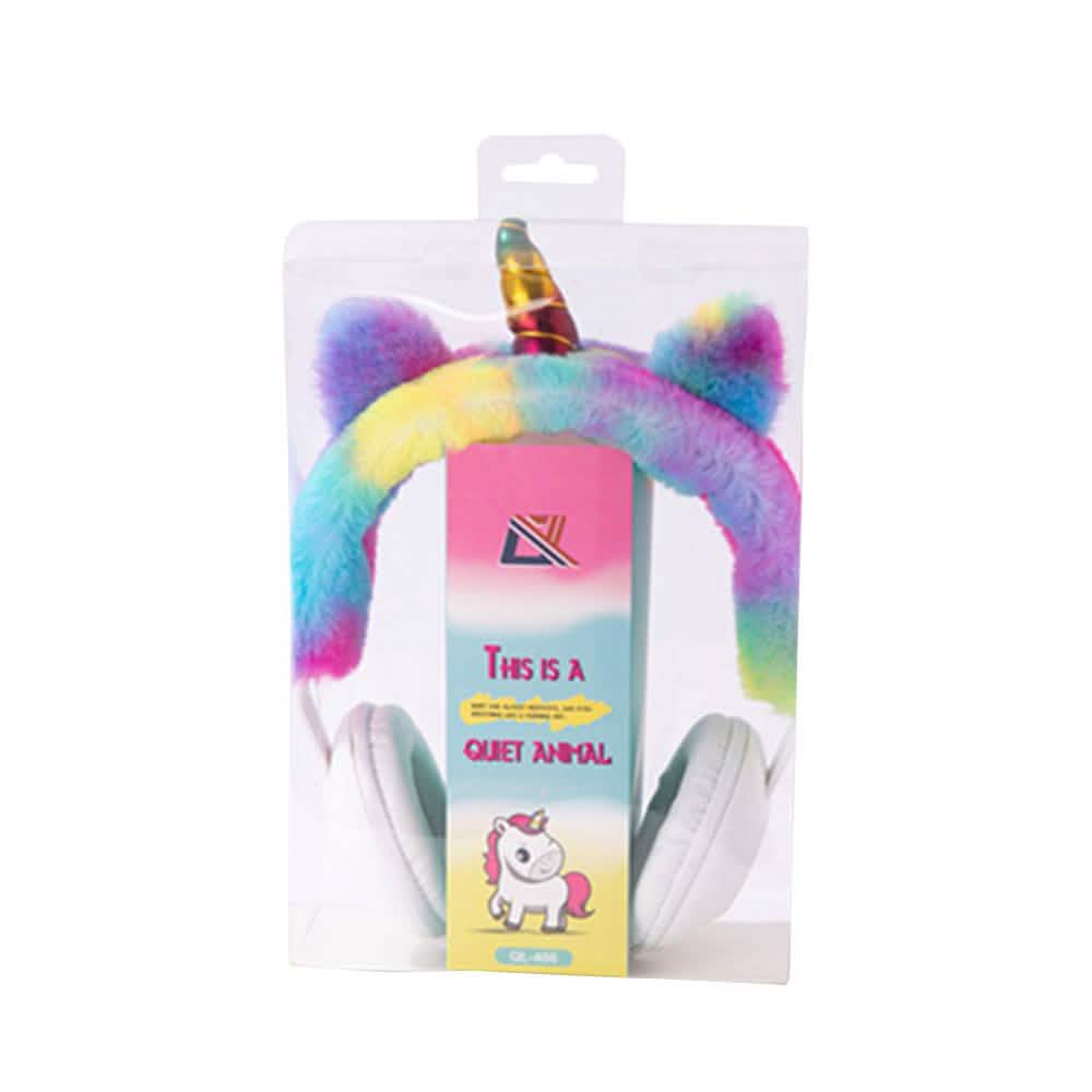 Casque Licorne avec microphone pour enfants