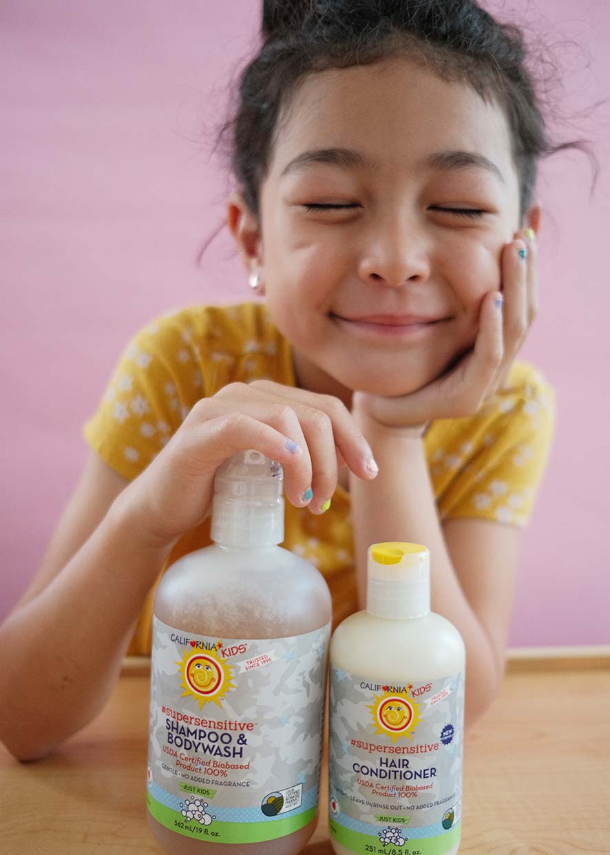 (Sans parfum) Duo Shampoing + Après-Shampoing Enfants #SuperSensitive™