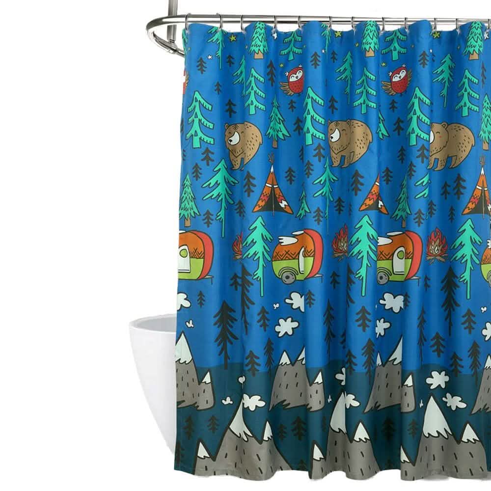 Rideau de Douche Kidz Mix Camping Explorer