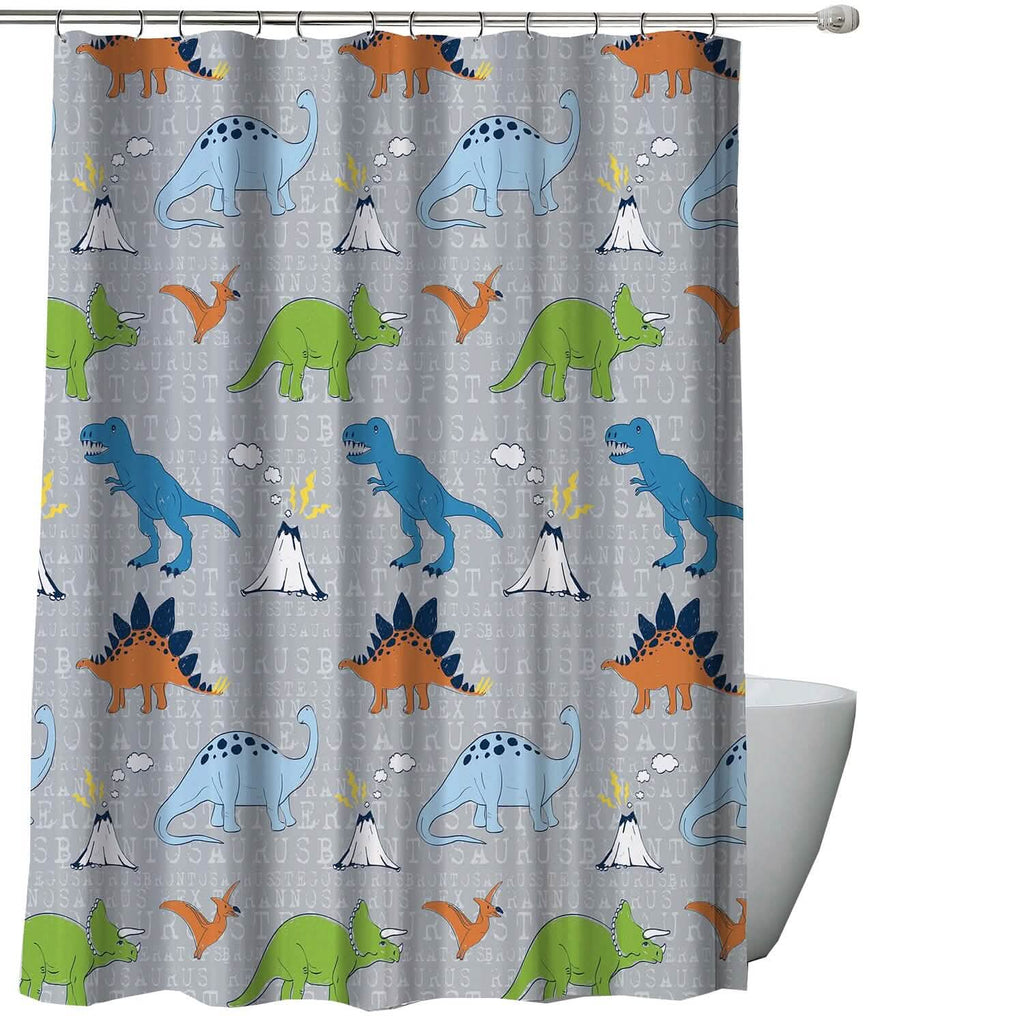 Rideau de douche Kidz Mix motif dinosaures