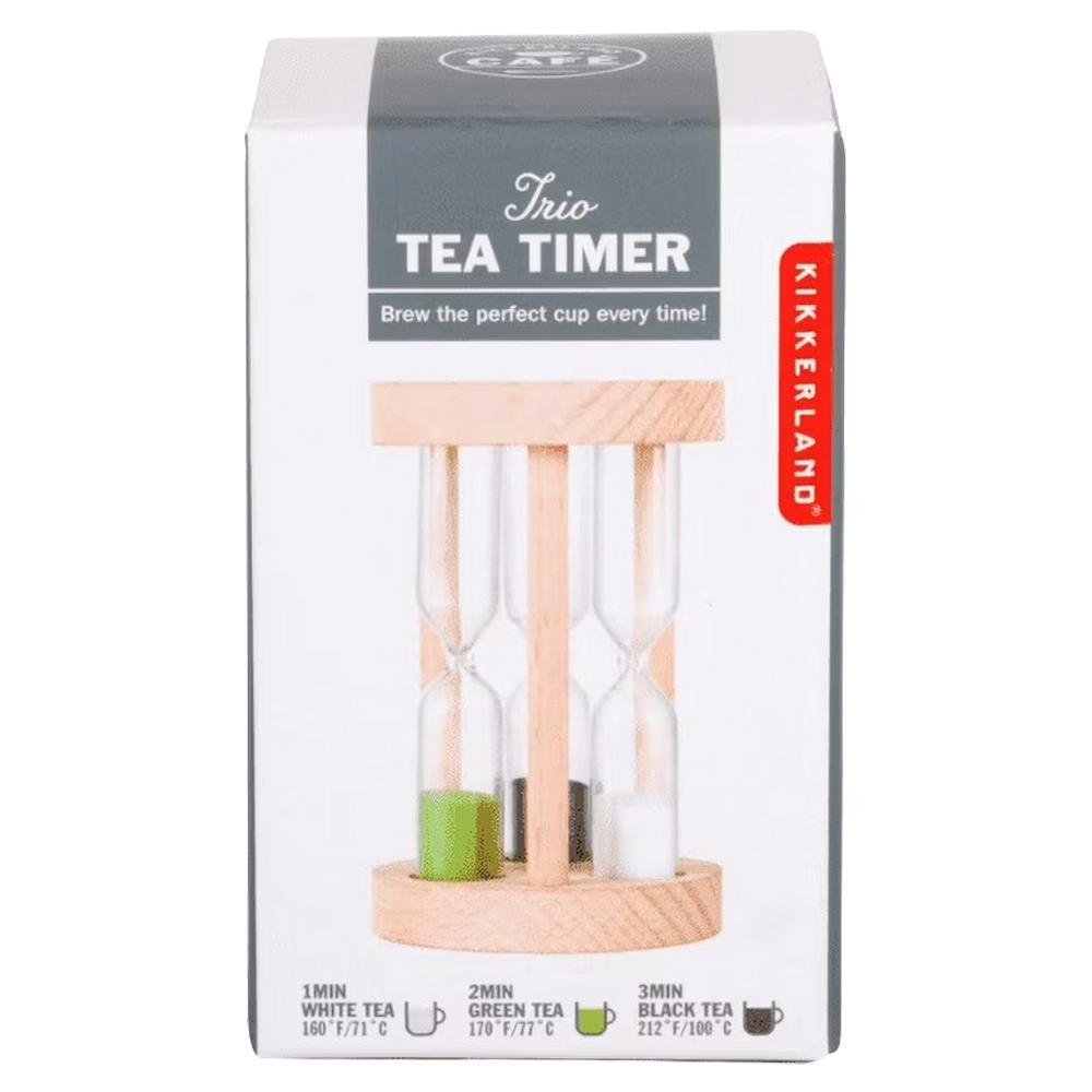 Kikkerland Design - Minuteur de thé Trio
