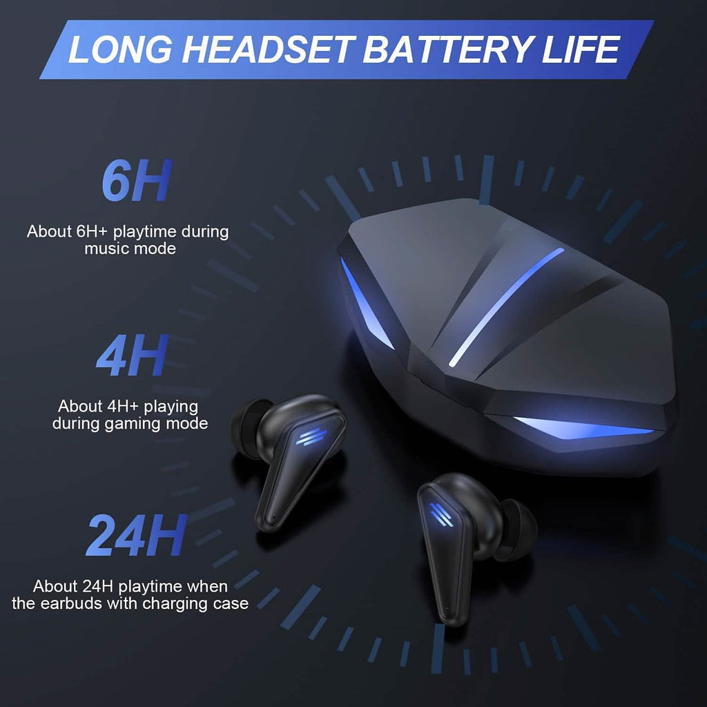Écouteurs sans fil de jeu KINGSTAR TWS Bluetooth 5.0