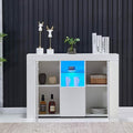 Meuble bas de cuisine avec éclairage LED