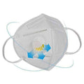 Masques faciaux jetables KN95 blancs avec valve expiratoire