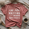T-shirt Tricot & 3 personnes