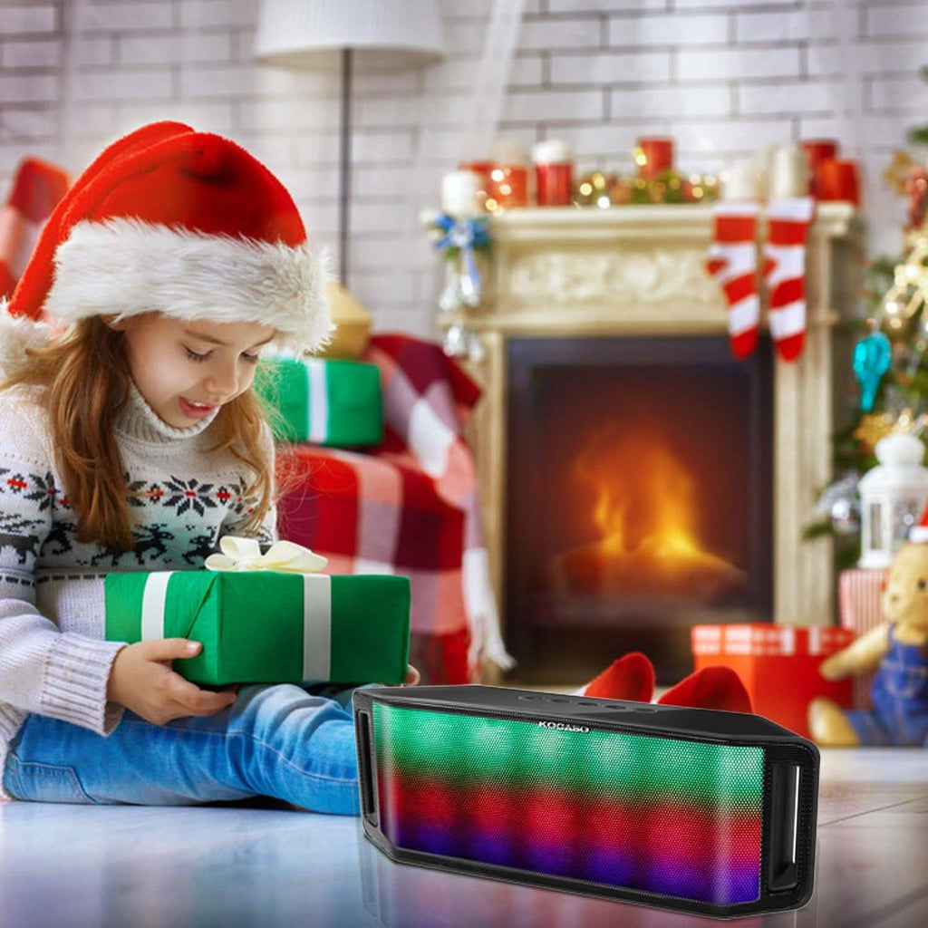 Enceinte sans fil DEL KOCASO multicolore dynamique mains libres