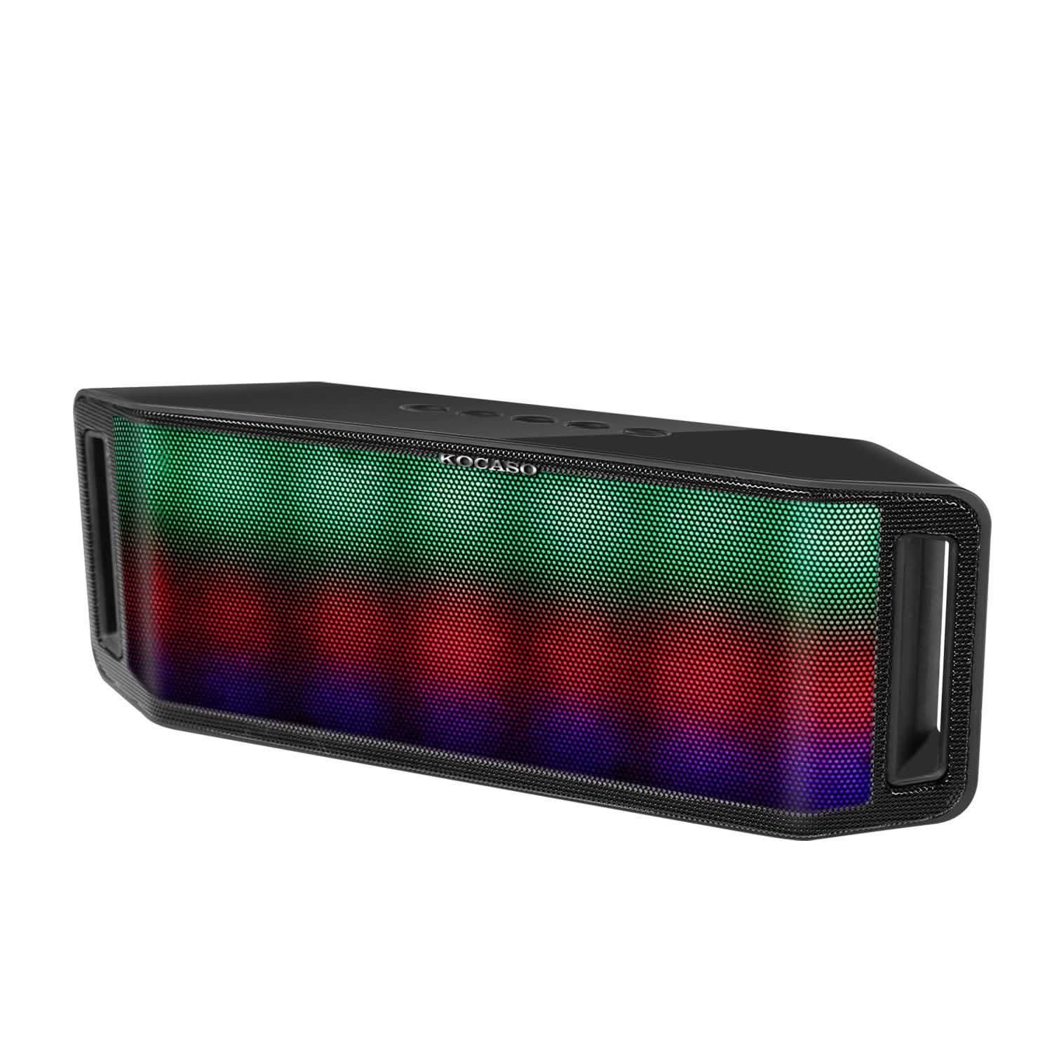 Enceinte sans fil DEL KOCASO multicolore dynamique mains libres