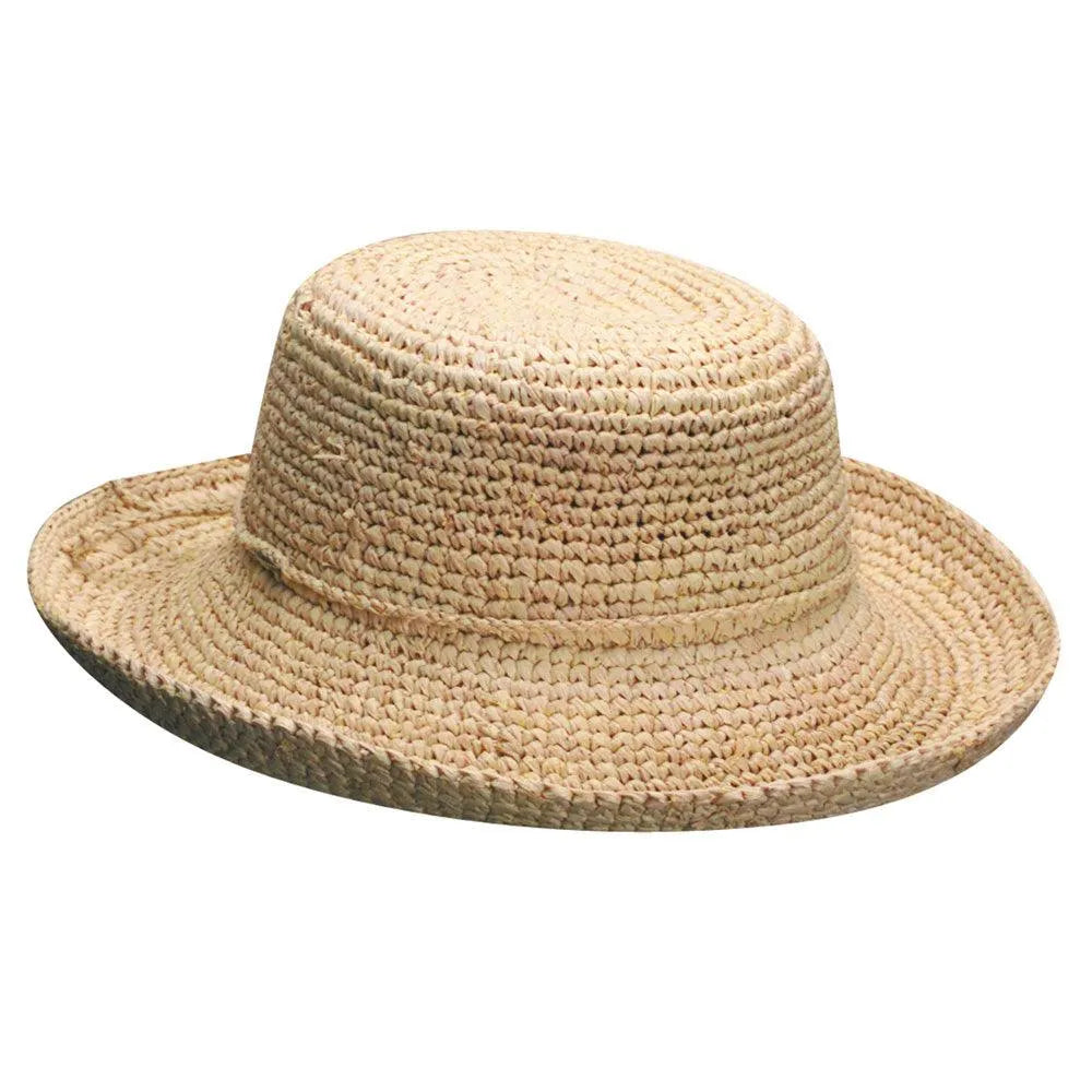 Scala Beaufort- Chapeau de soleil en paille au crochet