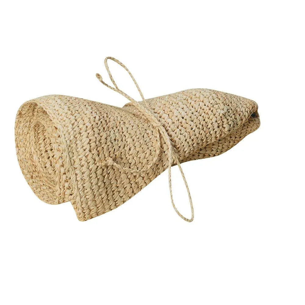 Scala Beaufort- Chapeau de soleil en paille au crochet