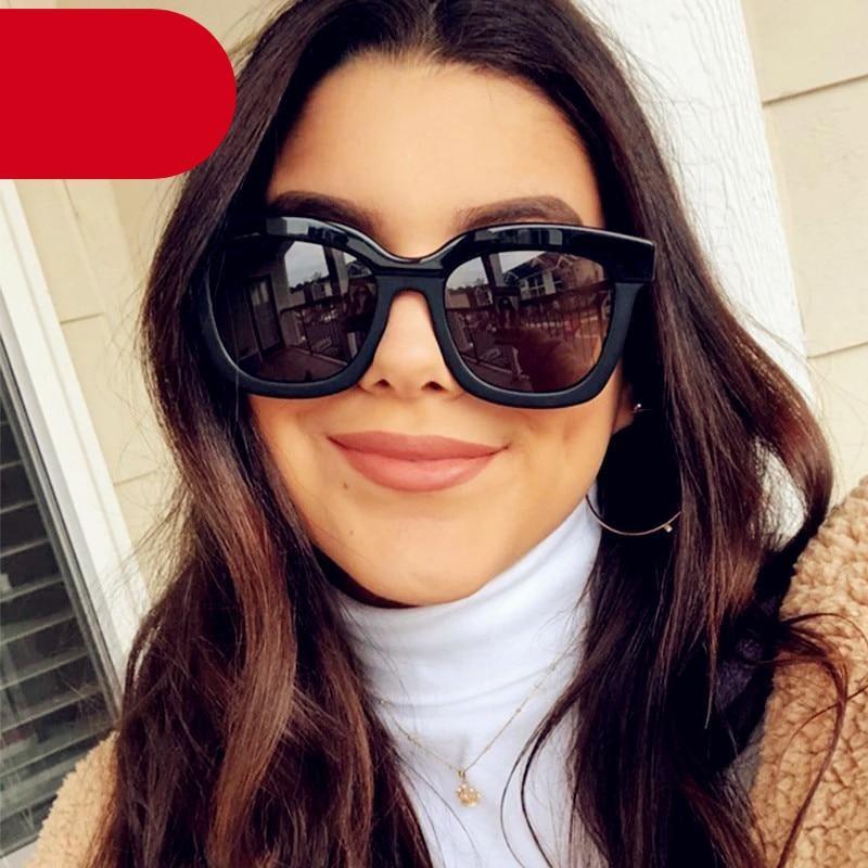 Lunettes de soleil rétro Cat Eye pour femmes, lunettes de soleil de luxe pour femmes/hommes, monture légère pour femmes, lunettes rétro au style unique