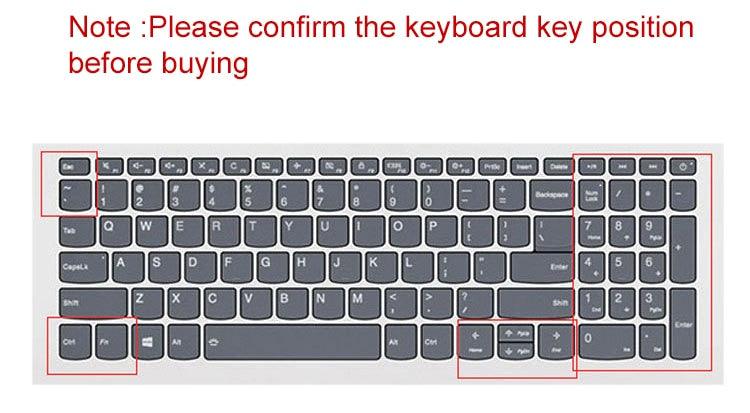 Protection de clavier d'ordinateur portable 15,6 pouces pour ordinateur portable, housse de protection de clavier, protection de clavier d'ordinateur portable de jeu pour les amateurs de jeux