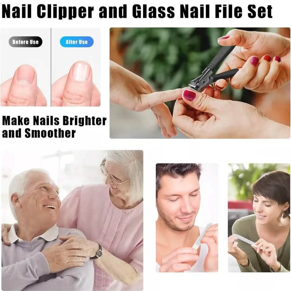 Coupe-ongles robuste de grande taille pour ongles épais