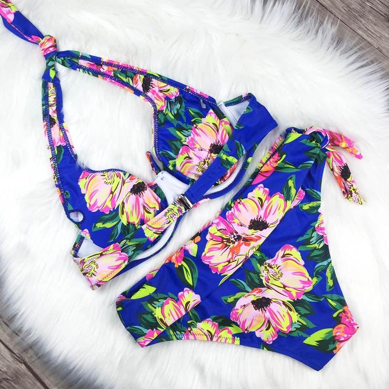 Maillot de bain grande taille pour femmes, bikini taille haute, ensemble de maillots de bain deux pièces taille haute, maillots de bain gainants avec short, maillot de bain push-up, ensemble bikini bandage pour femmes